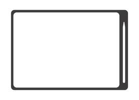 Design template pen tab unique isolated vector