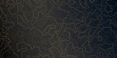 Intricate abstract lines create a unique pattern on a dark background vector