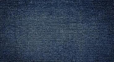 denim swatch showing thread detail and weave pattern, great for fashion blogs, fabric catalogs, or web design. photo