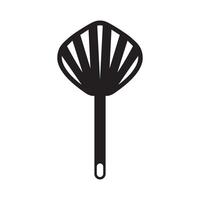 graphic of fly swatter silhouette vector