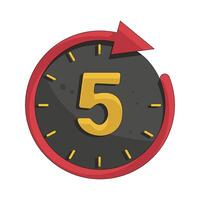 an countdown illustration vector