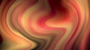 Warm, abstract motion background with slow, liquid swirls of red and orange. This elegant, fluid animation is perfect for sophisticated backdrops, title screens, or creative projects. video