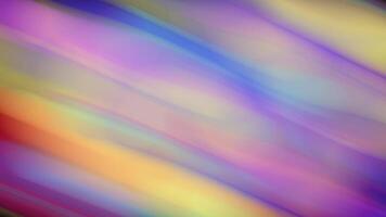 Colorful abstract light leak animation. Soft, flowing pastel holographic streaks create a dreamy background, perfect for overlays, presentations, or modern social media visuals. video