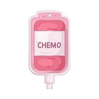 Chemotherapy IV Bag vector