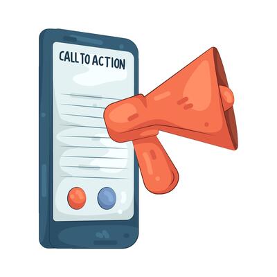 Mobile App Call to Action