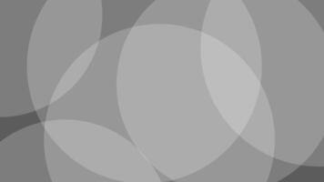 Abstract Gray Circles Overlapping on Dark Background video