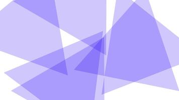 Abstract Purple Triangles Geometric Background video
