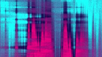 Abstract Cyan and Magenta Glitch Art. Digital Texture Background video