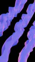 a group of purple and blue lines on a black background video