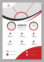 Flyer template, modern template, modern design, perfect for creative professional business vector