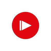 Multimedia Next Play Buttons. Media Player Icons vector