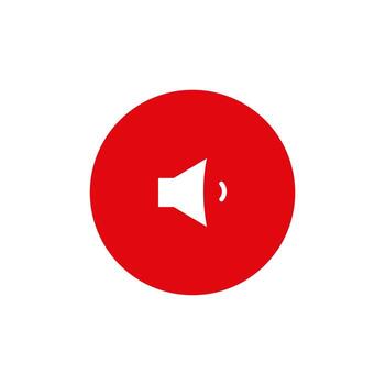 multimedia altavoz volumen uno botones. medios de comunicación jugador íconos vector