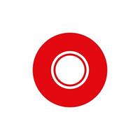 Multimedia Record Buttons. Media Player Icons vector