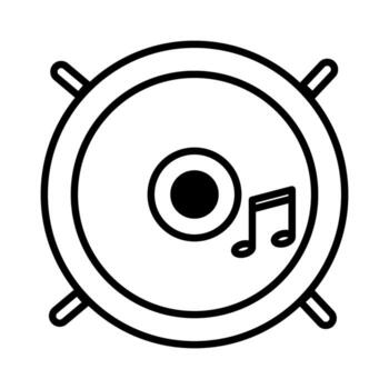 sound wave icon. Music player sound bar. Record interface. vector