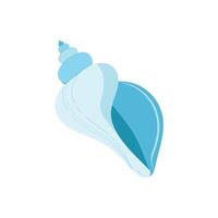 Sea shell icon illustration isolated on white background vector