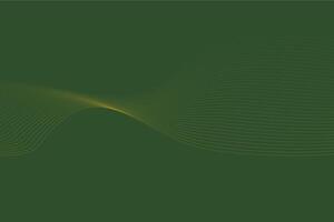 dark green abstract background with wavy lines vector