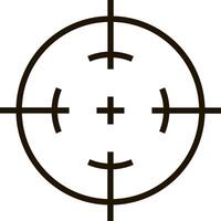 Aim icon Idea concept Winner, target goal clipart vector