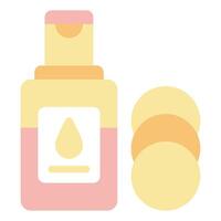 Makeup Remover Icon Illustration vector