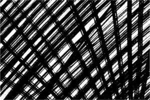 Abstract Hand-Drawn Diagonal Line Pattern Texture in Black and White Ink Style vector