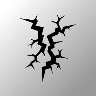 Realistic Wall Crack Element for Damage Texture