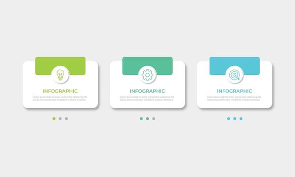 Business infographic template design. 3 options or steps timeline infographic design. Can be used for process diagram, presentations, workflow layout, flow chart vector