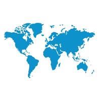 world map illustration vector
