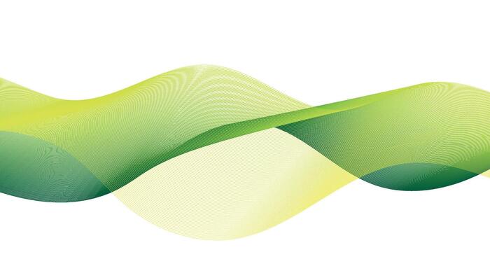 Flowing Gradient Lines in Modern Minimal Design