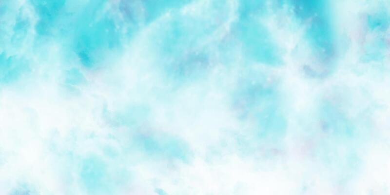 Soft Blue and White Cloudy Background