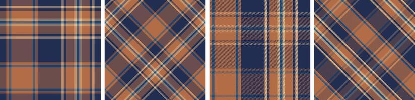 Seamless check pattern or plaid for dress ,flannel skirt, modern and fashion print. vector