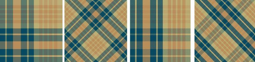 Plaid pattern seamless tartan check plaid for skirt, tablecloth, blanket, duvet,other modern fashion print. vector