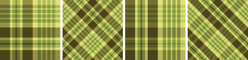 Plaid pattern seamless tartan check plaid for skirt, tablecloth, blanket, duvetother modern fashion print. vector