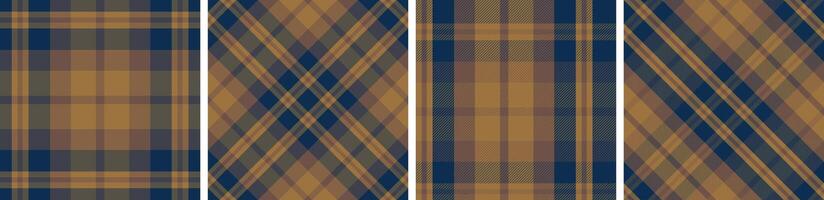 Plaid pattern seamless tartan check plaid for skirt, tablecloth, blanket, duvet coverother modern fashion print. vector