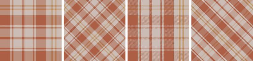 Plaid pattern seamless check plaid for skirt, tablecloth, blanket, duvet other modern fashion print. vector