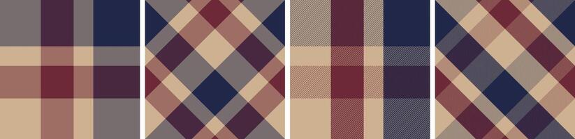 Gingham design seamless pattern tartan plaid for dress check,flannel skirt, tablecloth,modern and fashion print. vector