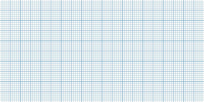 Sheet of graph paper with grid. Millimeter paper texture, geometric pattern. Blue lined blank for drawing, studying, technical engineering or scale measurement. illustration