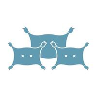 Pillow icon illustration vector