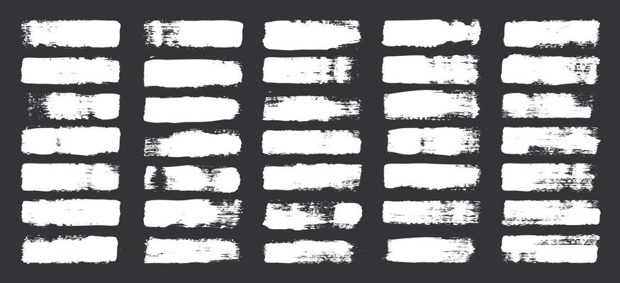 Grunge brush strokes, lines, ink smudges, hand-drawn scribble shapes. Handmade sketchy marks, acrylic stains, charcoal streaks. Paint textures, dry brush effect. Marker underline. illustration