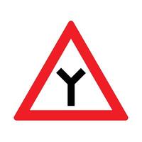 The Illustration of Triangle Y Intersection vector