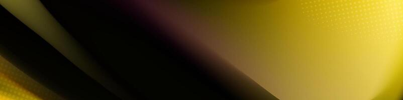 Yellow and black gradient background vector