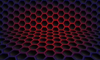 250501 Hexagonal abstract technology background vector