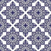 250620 line floral scribble seamless background vector