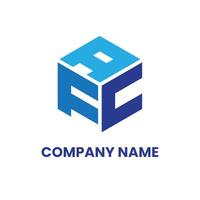 AFC Letter Logo Design Modern A F C Monogram for Branding vector