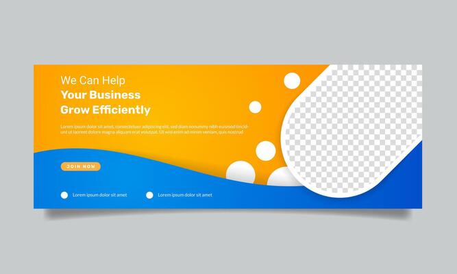 Corporate business presentation social media web banner templates