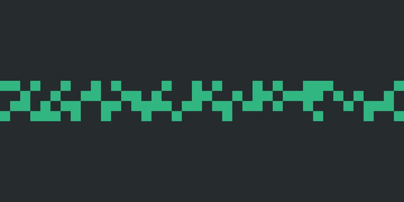 Pixelated horizontal background. Cubes line design for web banner, poster, social media.