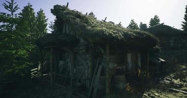 Dramatic CGI Cabin in Rugged Terrain video