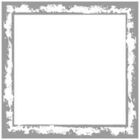 A square frame with a white border vector