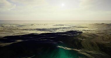 Realistic CGI deep sea view video