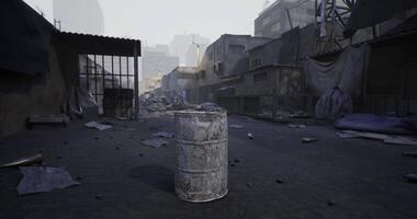 CGI Rusty Barrel in Focus video