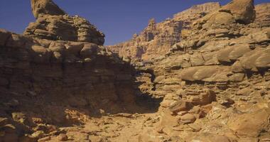 CGI Layered Rock Formations video