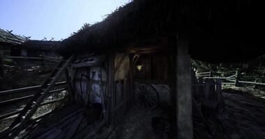 Realistic CGI Lonely Cabin in Wild Forest video